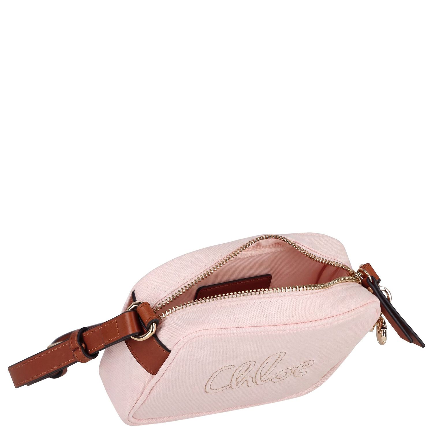 Girls Pink Logo Shoulder Bag, 1, hi-res