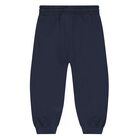 Younger Boys White, Green & Navy Blue Fox Tracksuit ( 3 Piece ), 1, hi-res