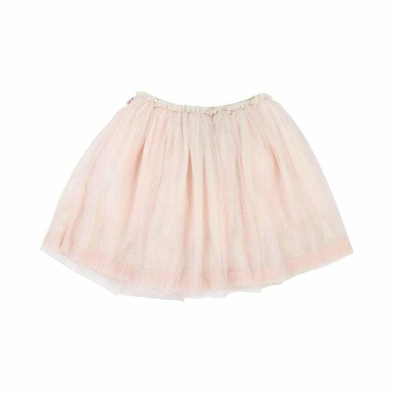 Girls Pink Tulle Skirt, 1, hi-res