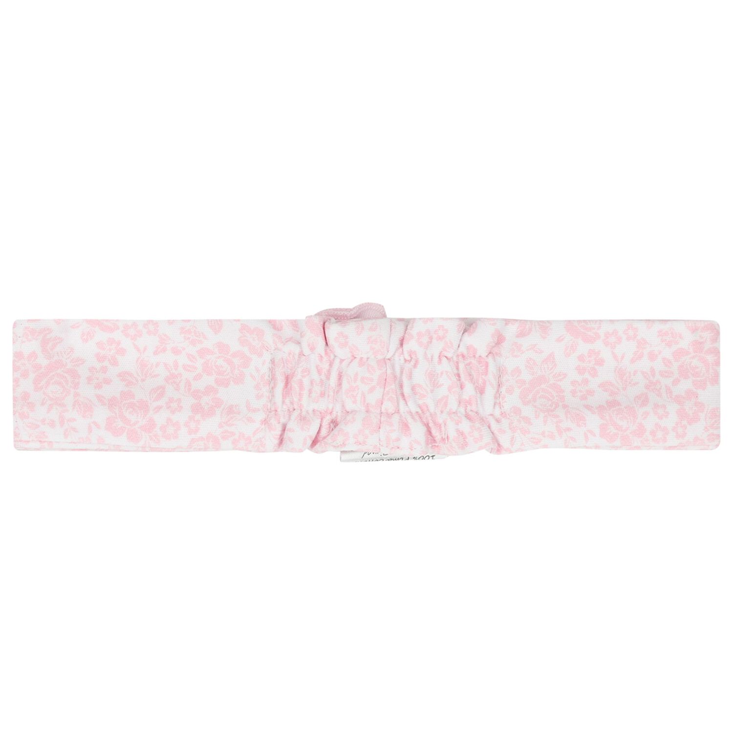 Baby Girls White & Pink Floral Headband, 1, hi-res