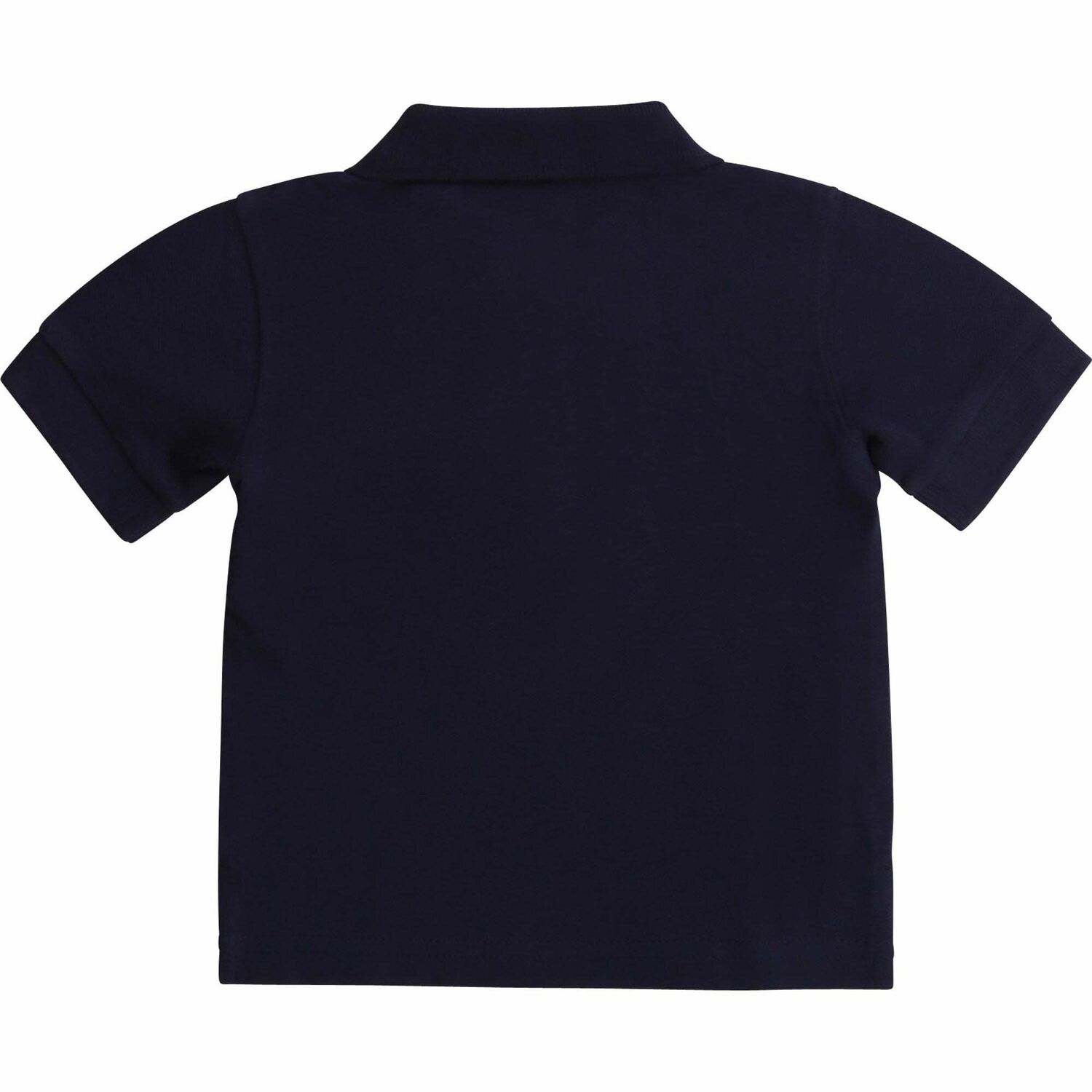 Younger Boys Navy Logo Polo Shirt, 1, hi-res