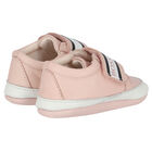 Baby Girls Pink Logo Pre-Walker Shoes, 1, hi-res