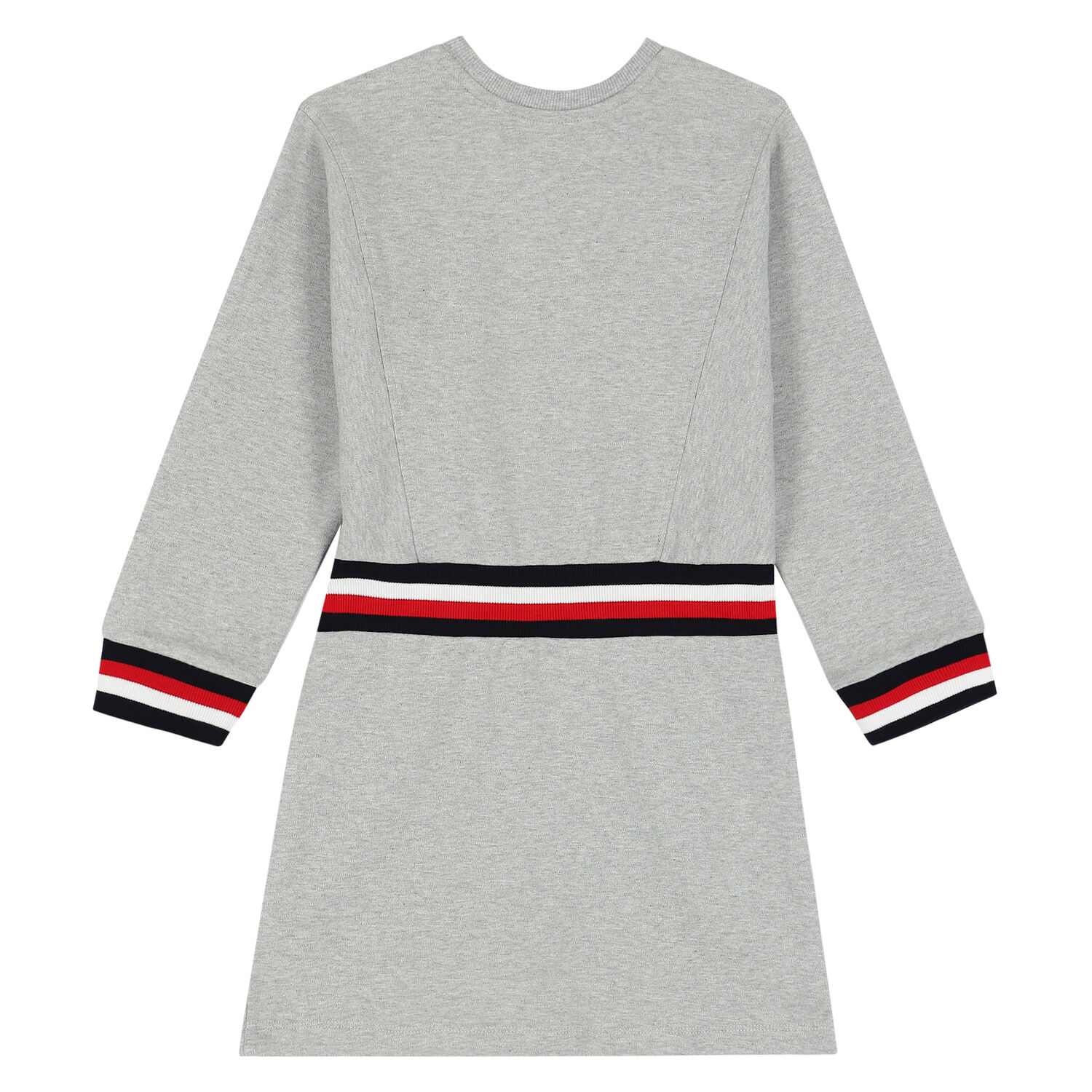 Girls Grey Logo Dress, 2, hi-res image number null