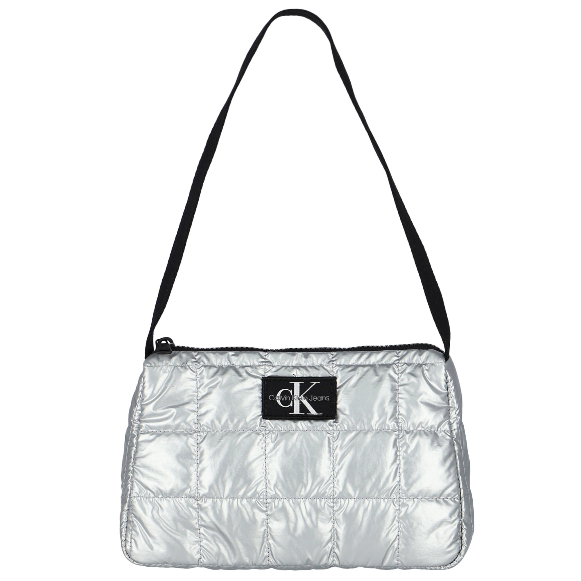 Silver quilted clearance bag