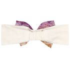 Baby Girls Ivory Bow Headband, 1, hi-res