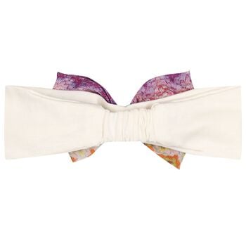 Baby Girls Ivory Bow Headband