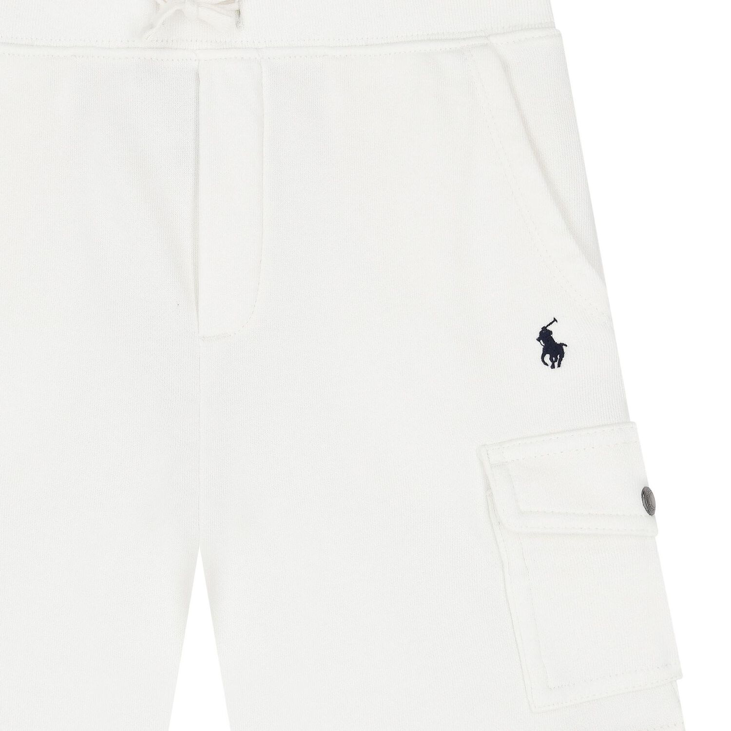 Boys White Logo Shorts, 1, hi-res image number null