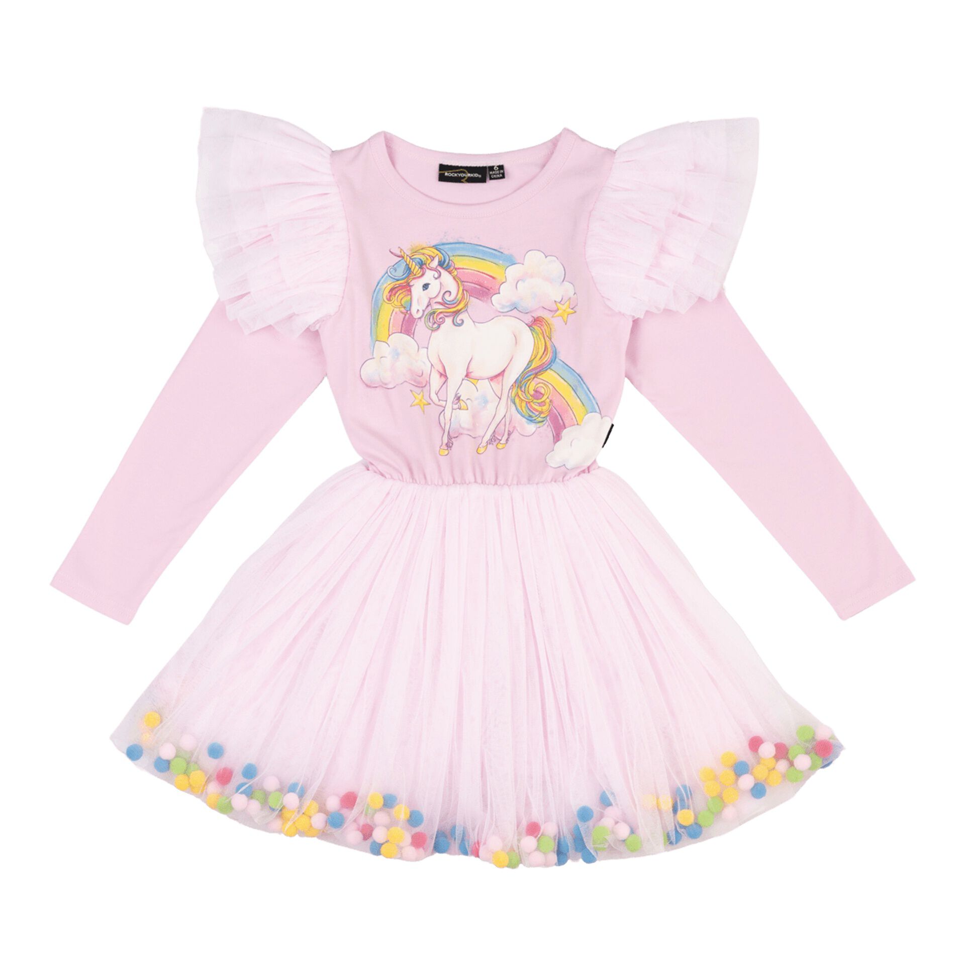 Pink unicorn dress clearance