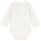 Baby Girls Ivory & Pink Balloon Bodysuits ( 2-Pack ), 2, hi-res