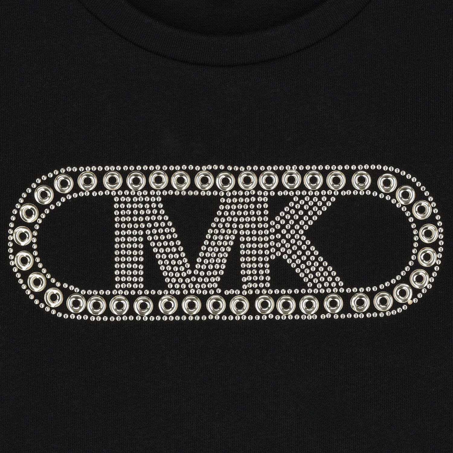 Girls Black Logo Long Sleeve Top, 1, hi-res image number null