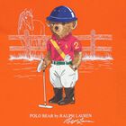 Boys Orange Polo Bear T-Shirt, 1, hi-res