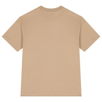 Beige Logo T-Shirt