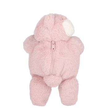 Girls Pink Teddy Bear Backpack