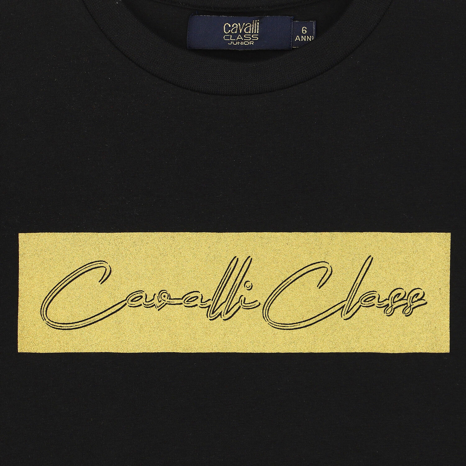 Black & Gold Logo T-Shirt, 1, hi-res