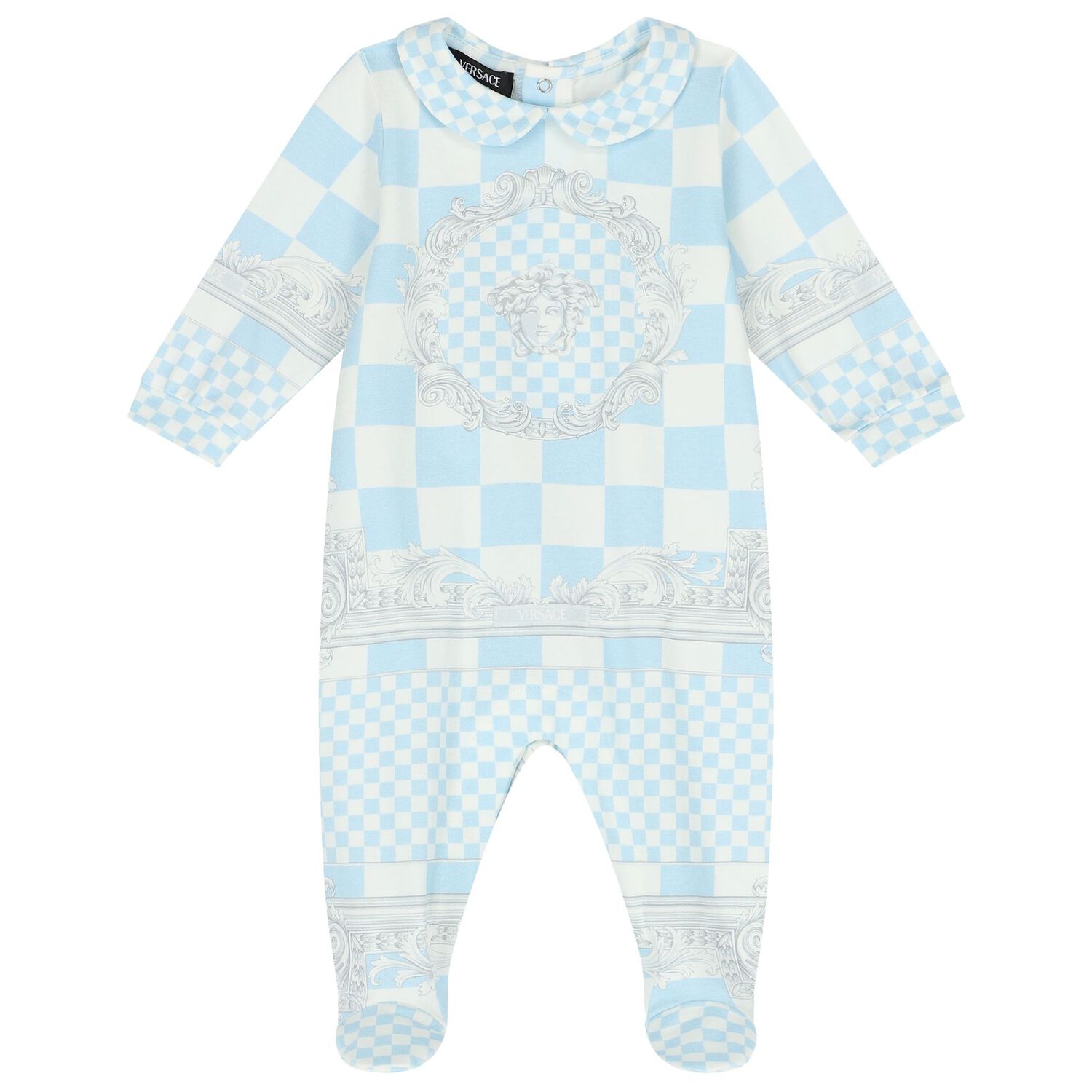 Baby Boys Blue Logo Babygrow Gift set, 1, hi-res
