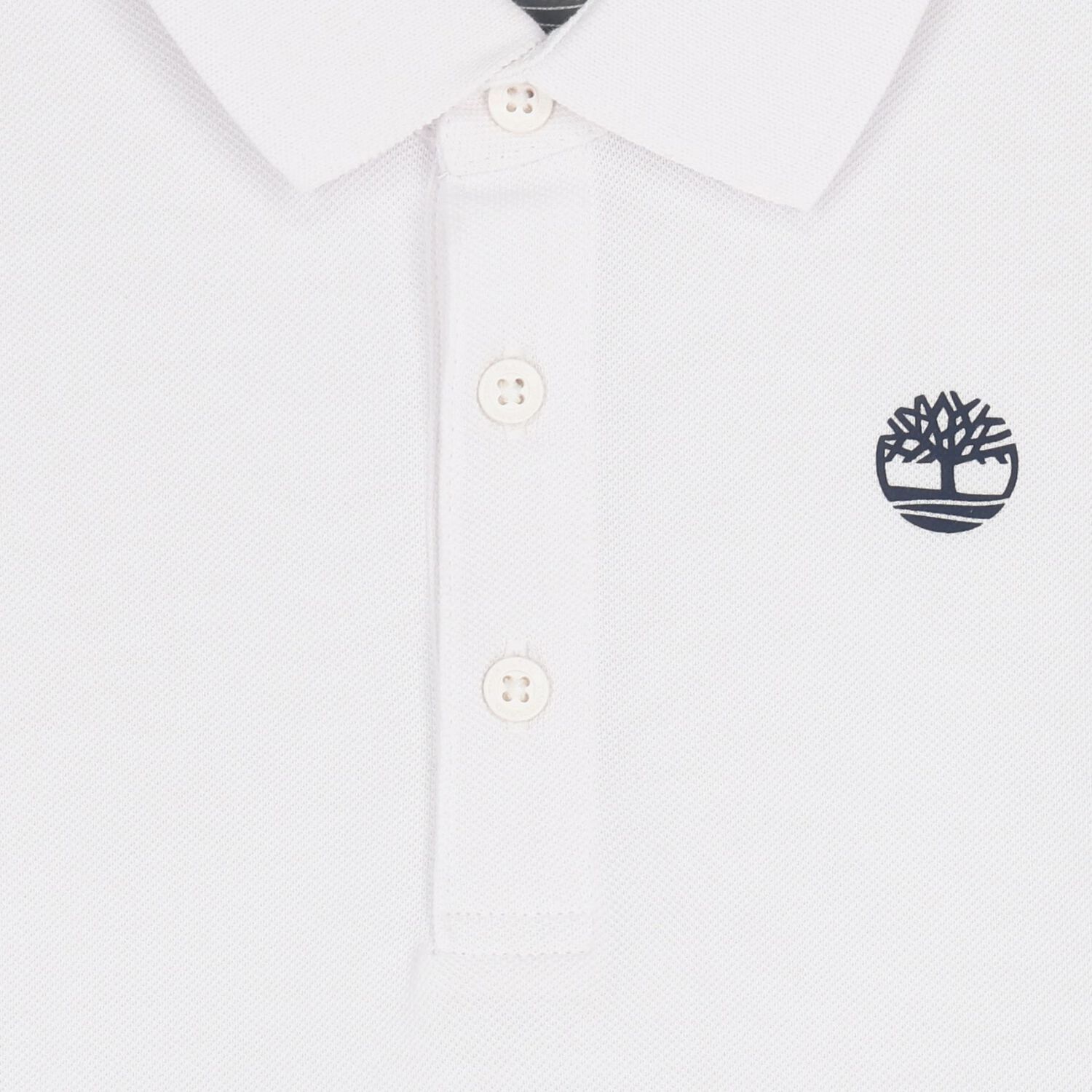 Boys White Logo Polo Shirt, 1, hi-res