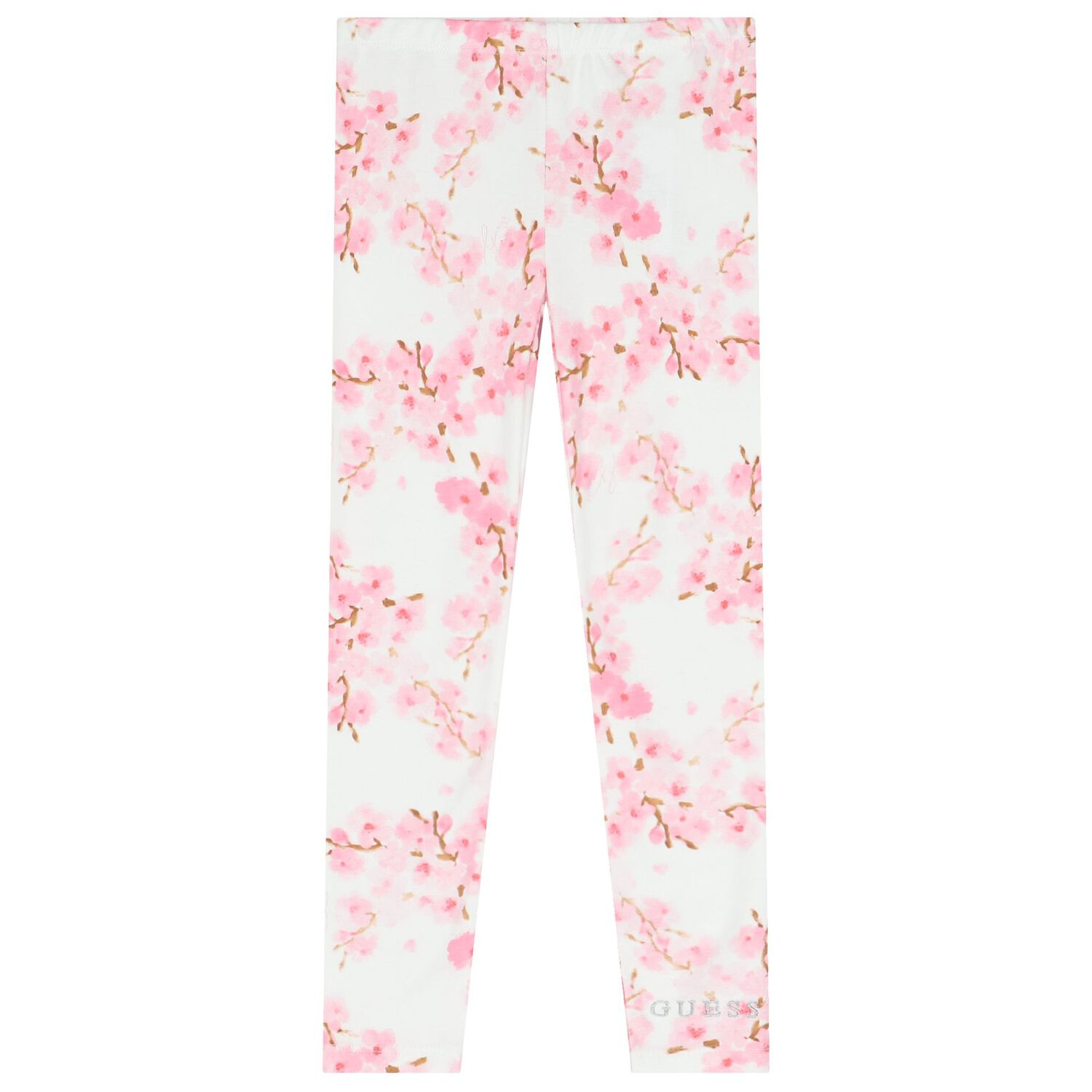 Girls Pink Floral Leggings Set, 1, hi-res