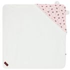 Baby Girls White & Pink Logo Babygrow Set, 1, hi-res