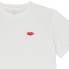 Girls White Logo T-Shirt, 1, hi-res