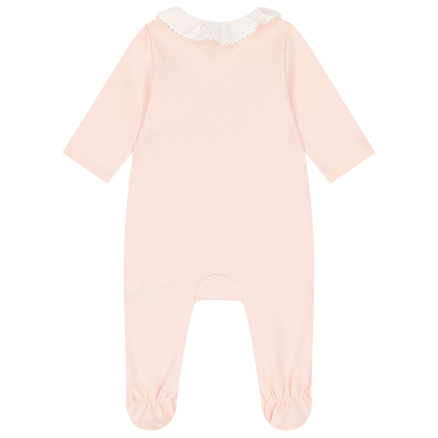 Baby Girls Pink & Ivory Babygrow Gift Set, 2, hi-res