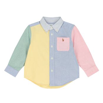 Baby Boys Multi-Colored Logo Shirt