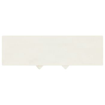Baby Girls Ivory Logo Ruffled Headband