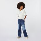 Girls Ivory Logo T-Shirt, 1, hi-res