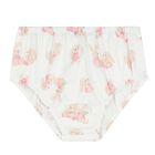 Baby Girls White & Pink Bunny Dress Set, 1, hi-res