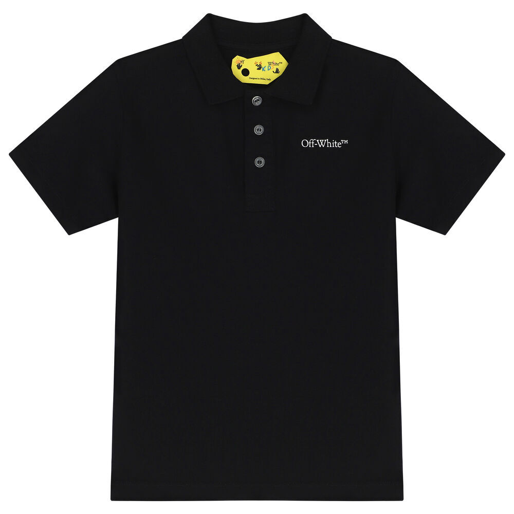 Off white top polo 3. black