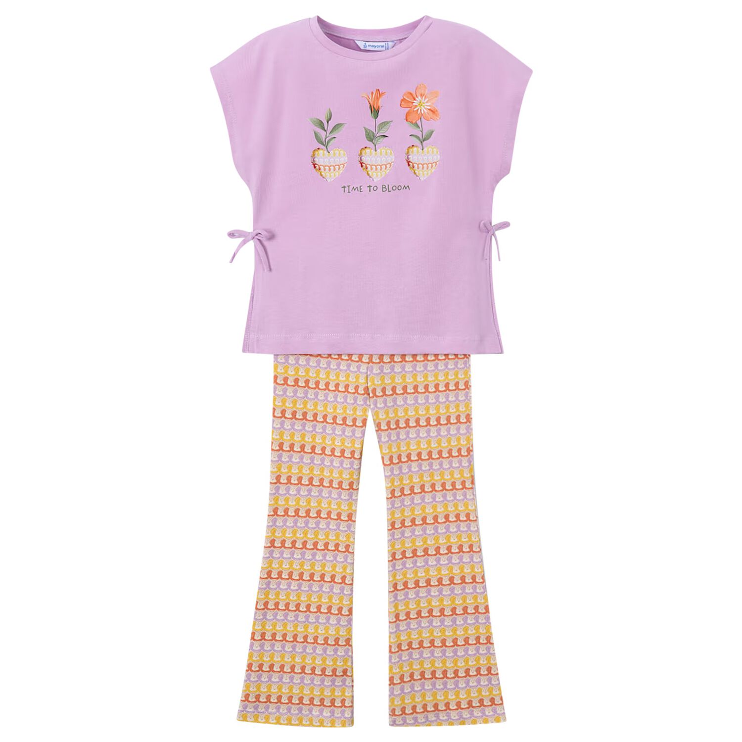Girls Multi-Coloured Leggings Set, 2, hi-res