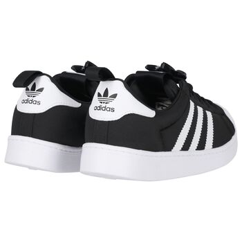 Black & White Comfort Closure Superstar Trainers