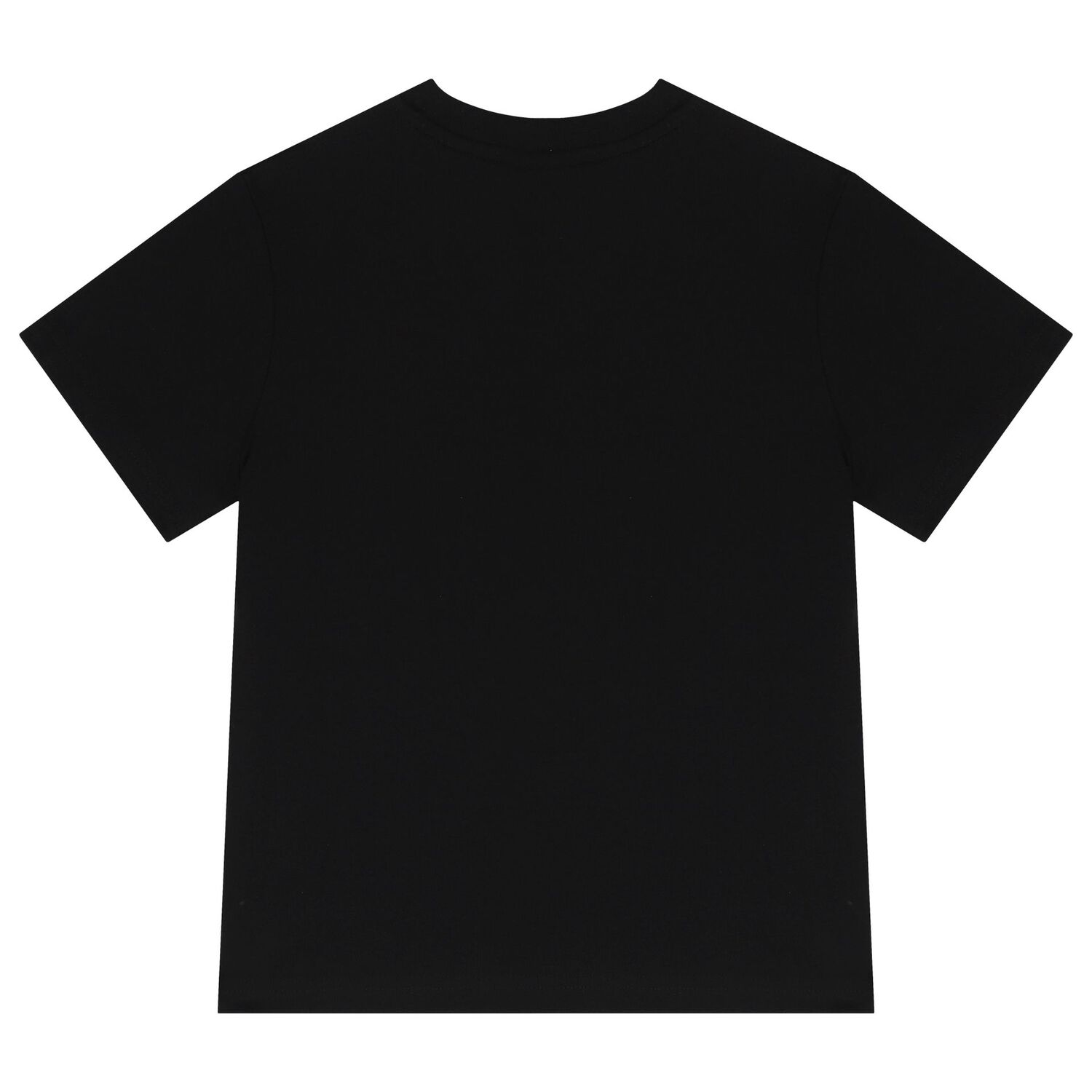 Boys Black Logo T-Shirt, 1, hi-res