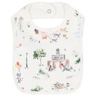 Ivory Central Park Baby Bib, 1, hi-res