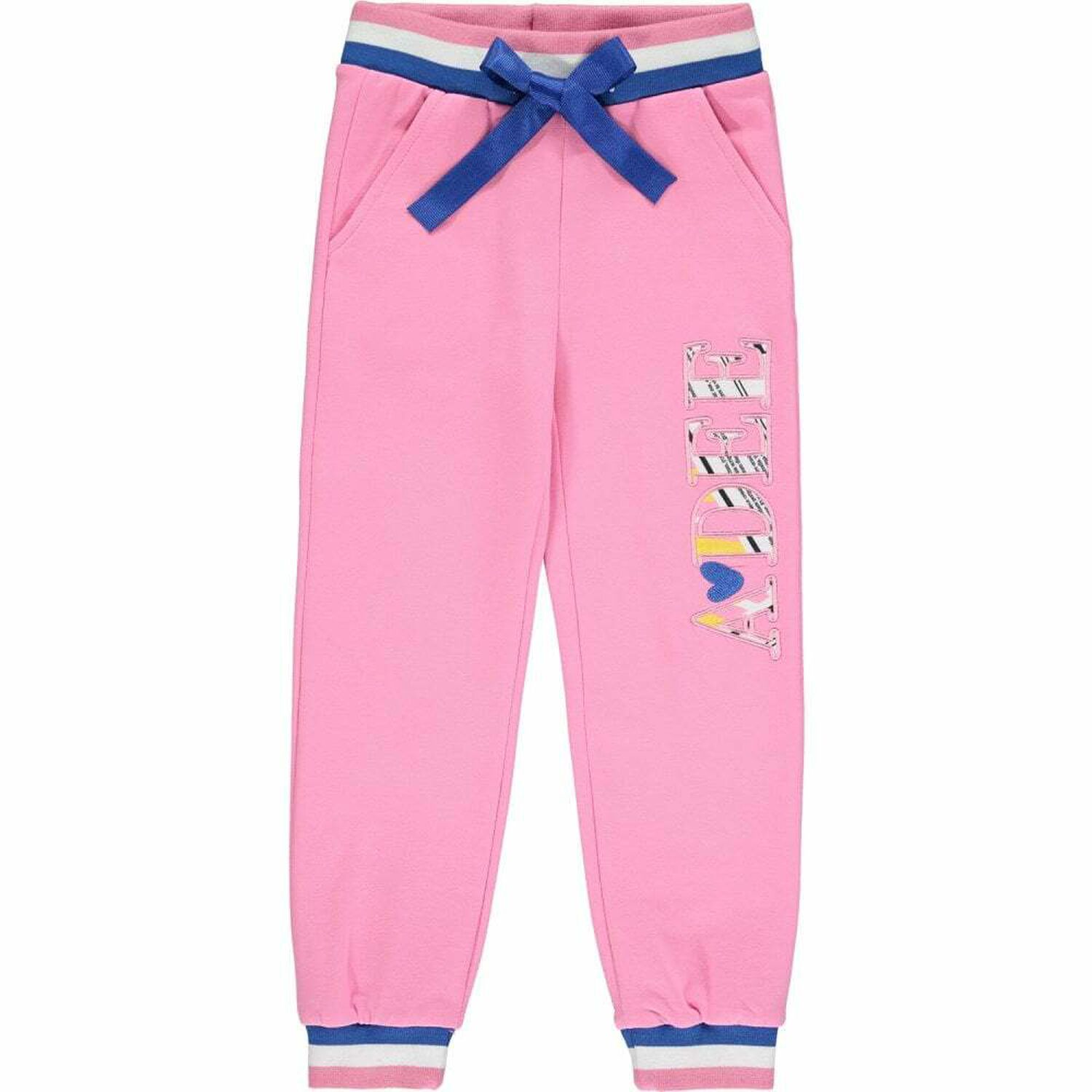 Girls Pink Logo Tracksuit, 1, hi-res image number null