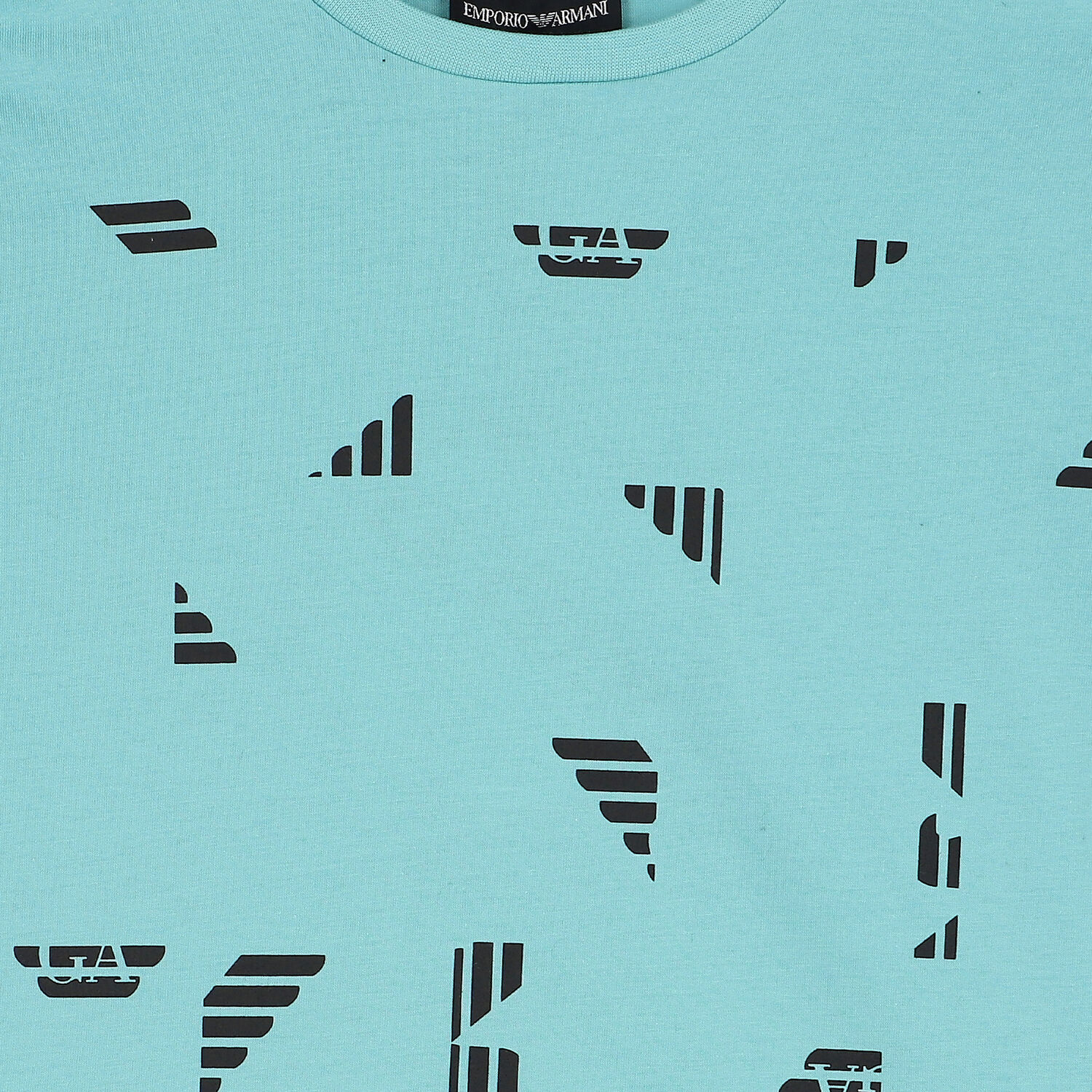 Boys Turquoise Logo T-Shirt, 1, hi-res