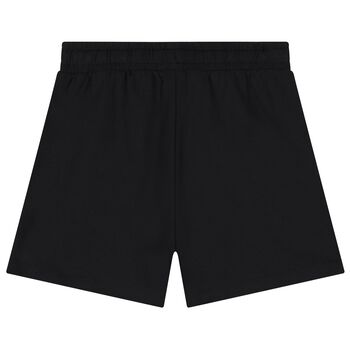 Boys Black Logo Shorts