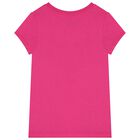 Girls Pink Polo Bear T-Shirt, 1, hi-res