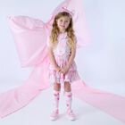 Girls Pink Bow Headband, 1, hi-res