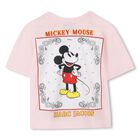 Girls Pink Logo Disney T-Shirt, 1, hi-res