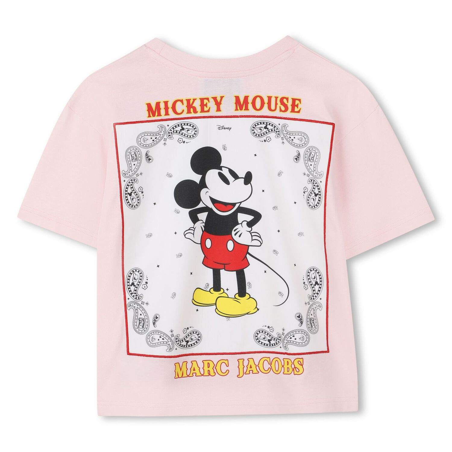 Girls Pink Logo Disney T-Shirt, 1, hi-res image number null