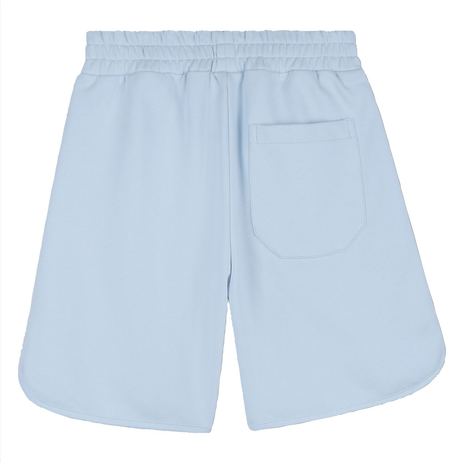 Boys Blue Logo Shorts, 1, hi-res