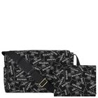 Black Logo Baby Changing Bag, 1, hi-res