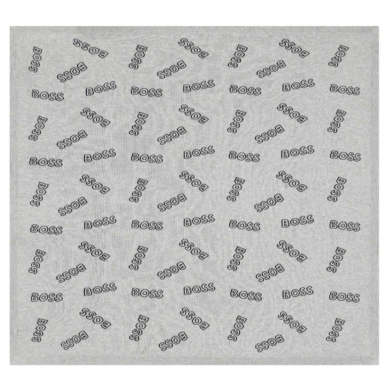 Baby Boys Grey Logo Blanket, 4, hi-res