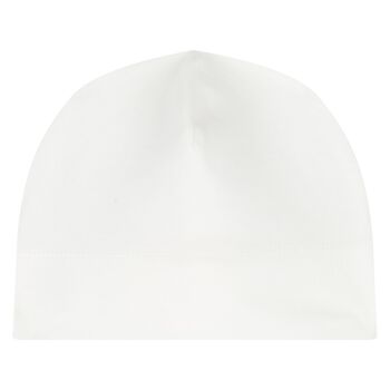 Baby Girls Ivory & Pink Floral Hat