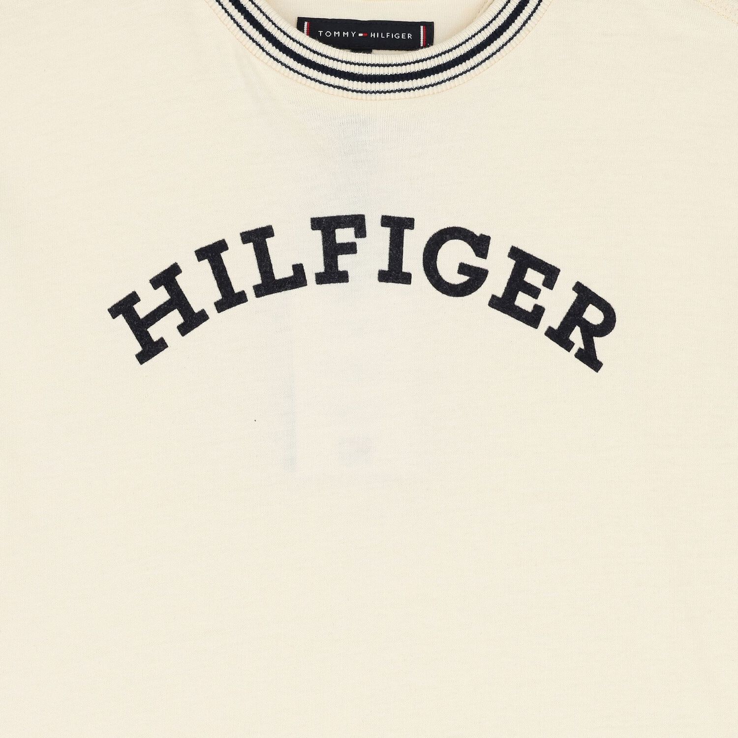 Boys Beige Logo T-Shirt, 1, hi-res