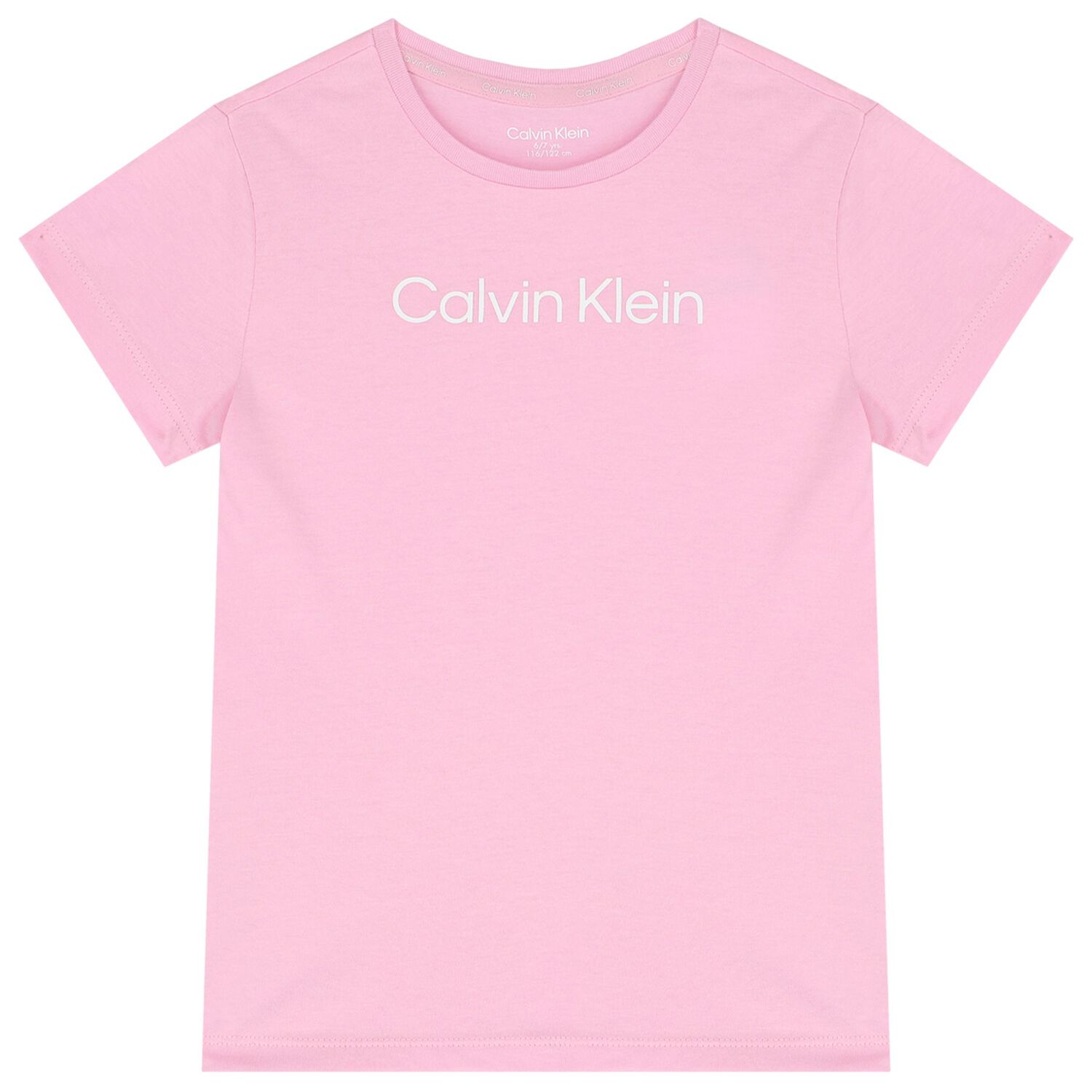 Girls Pink Logo Pyjamas, 1, hi-res