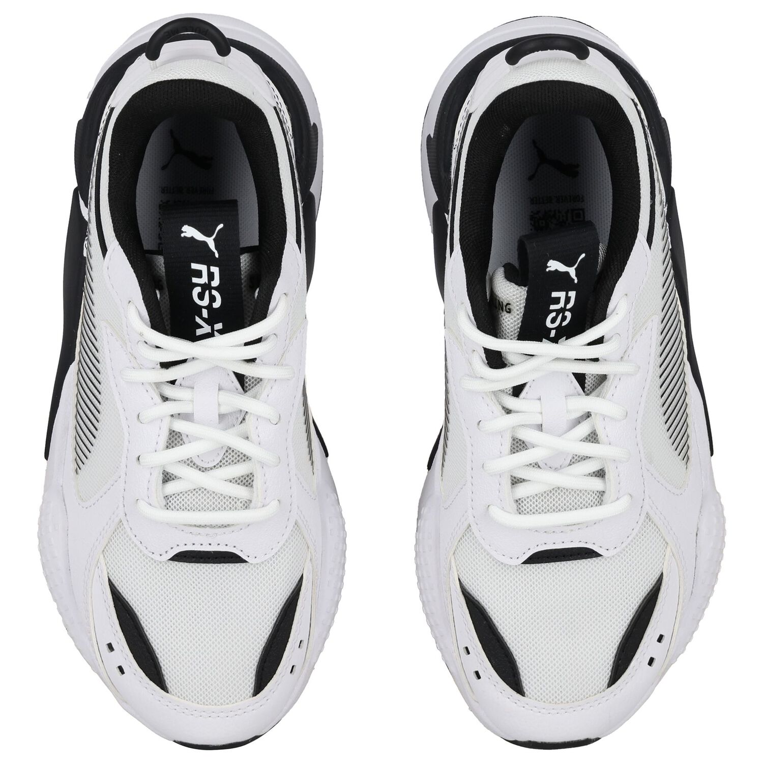 White & Black RS-X Jr Trainers, 1, hi-res