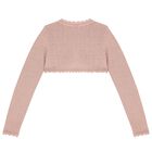 Girls Pink Bolero Cardigan, 1, hi-res