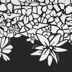Girls Black & White Floral Dress, 1, hi-res
