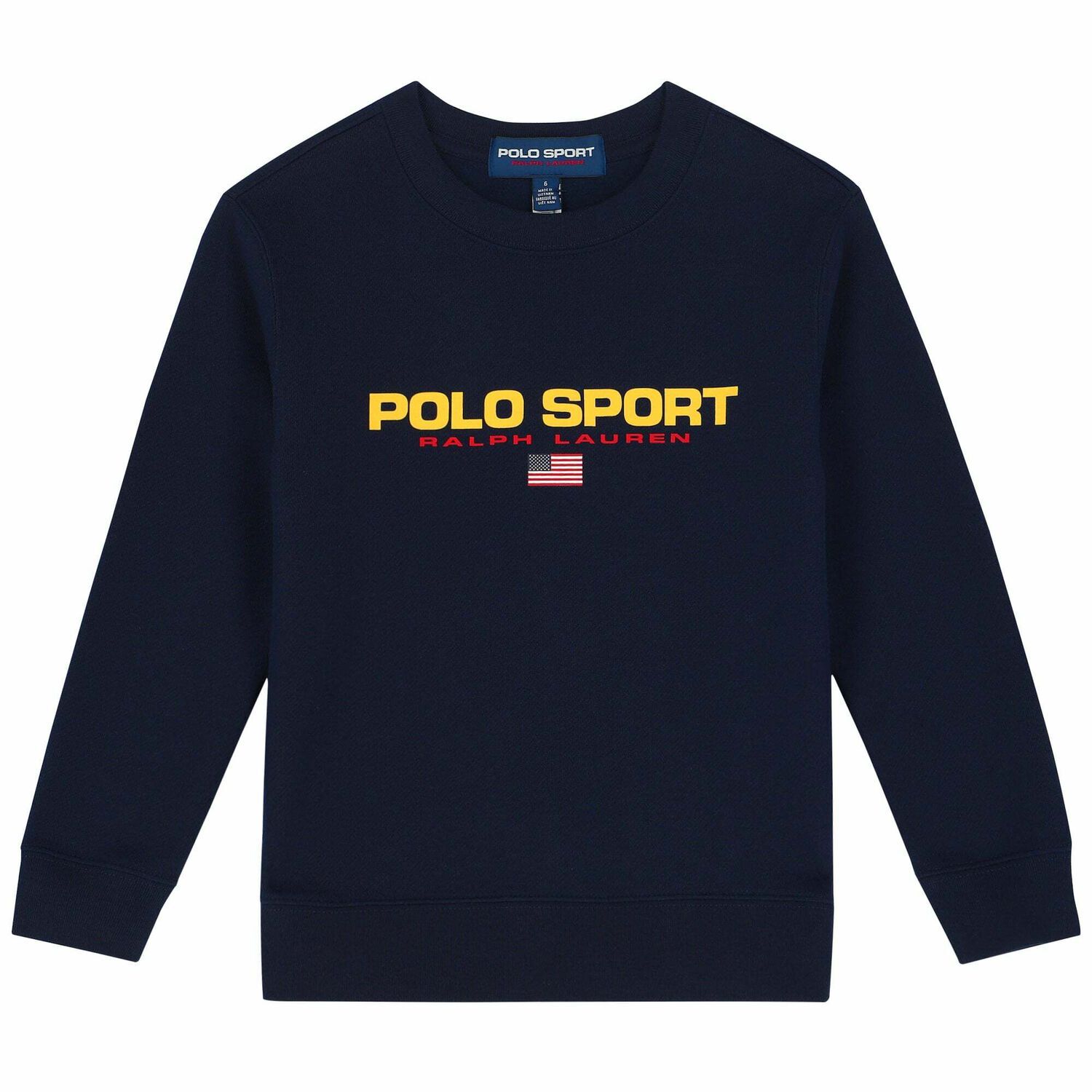 Boys Navy Logo Sweatshirt, 1, hi-res image number null